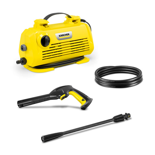 KARCHER Idropulitrice K 2 Horizontal - Pressione: 20 – max. 110 bar - Portata: max. 360 l/h - Potenza allacciata: 1400 W