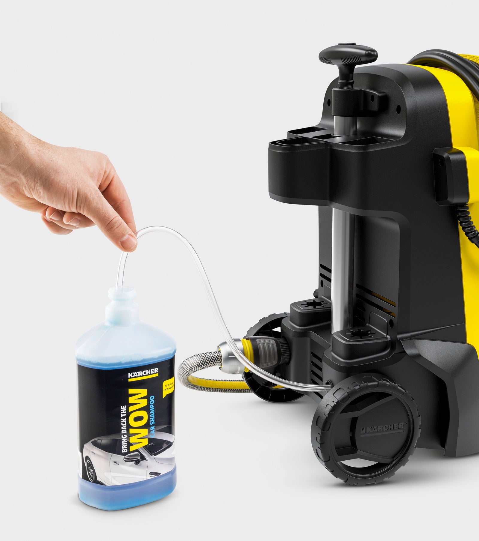 KARCHER Idropulitrice K 5 Classic - Pressione: 20 – max. 145 / 2 – max. 14.5 bar / MPa - Portata: max. 500 l/h - Temperatura ingresso acqua: max. 40 °C