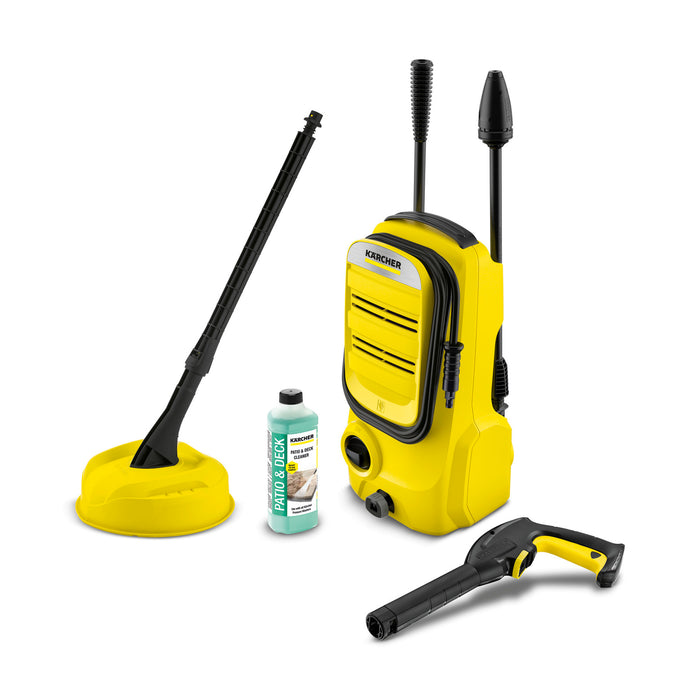 KARCHER Idropulitrice K 2 Compact Home - Pressione: max. 110 / max. 11 bar / MPa - Portata: max. 360 l/h - Potenza allacciata: 1.4 kW