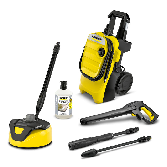 KARCHER Idropulitrice K 4 Compact Home - Pressione: 20 – max. 130 bar - Portata: 420 l/h - Potenza allacciata: 1.8 kW