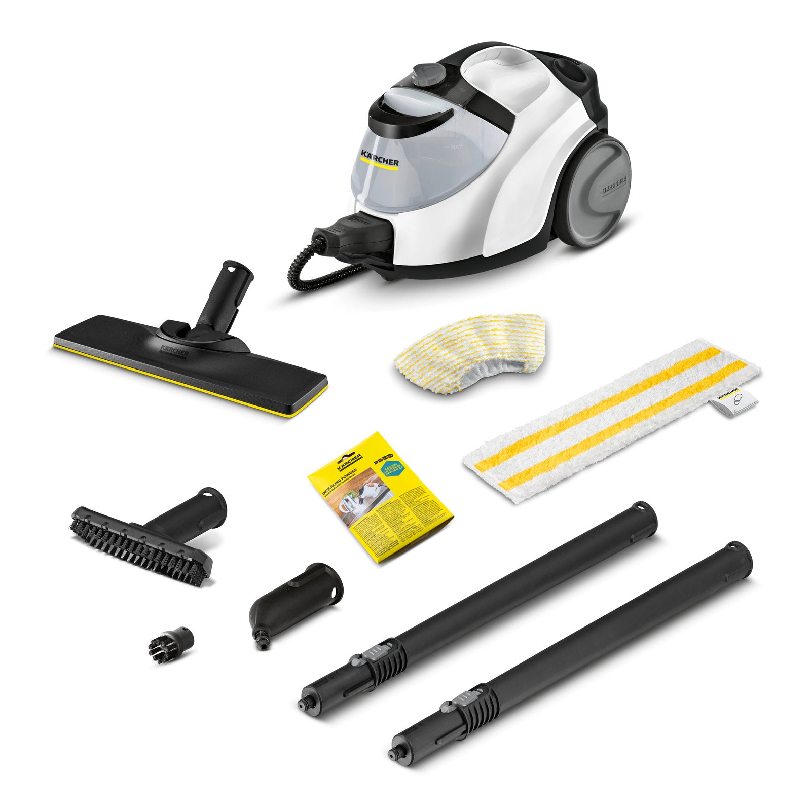 KARCHER Pulitore a vapore SC 5 EasyFix Iron Plug - Resa con un serbatoio pieno (circa): circa. 150 m² - Potenza termica: 2250 W - Pressione del vapore max.: max. 4.2 bar