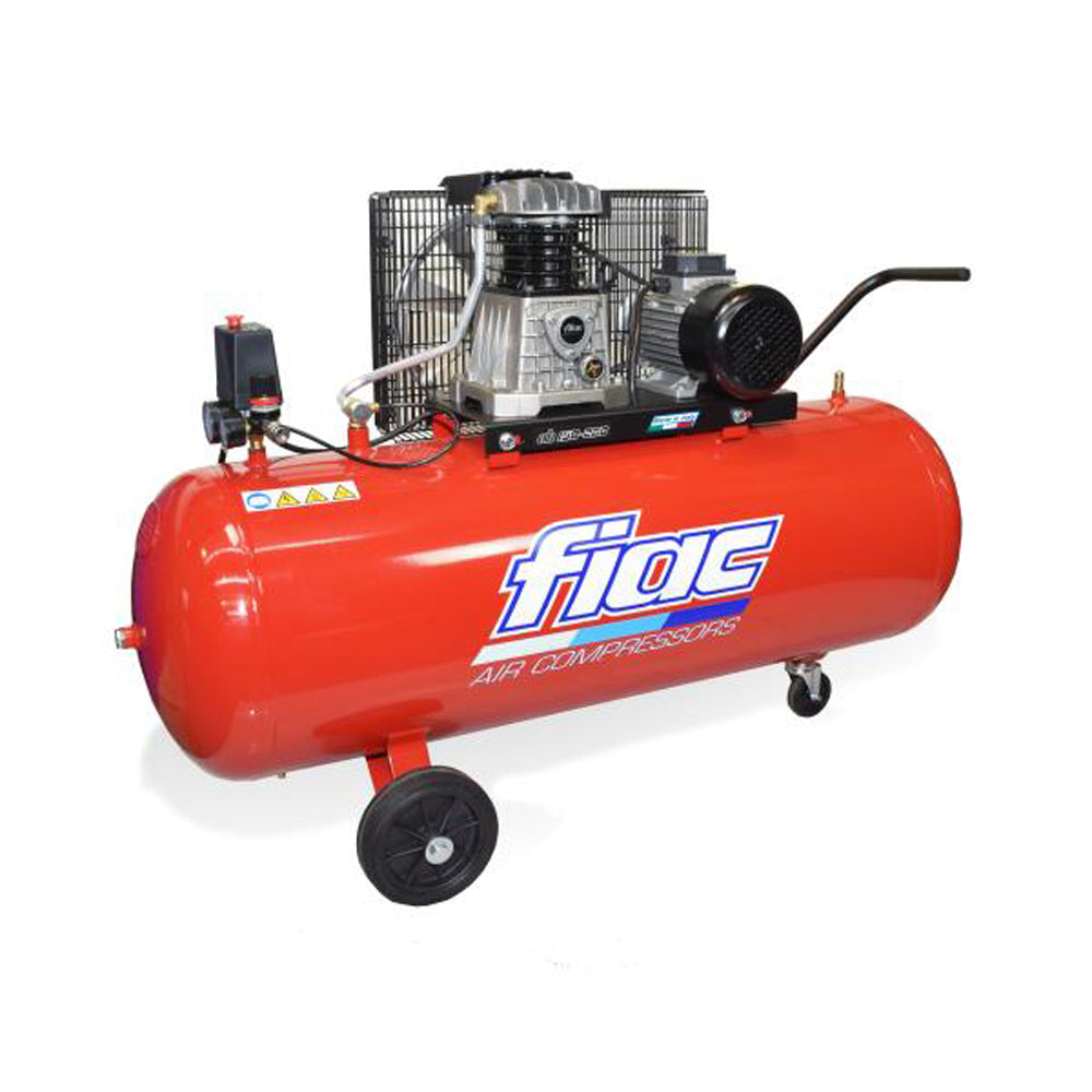 COMPRESSORE AD ARIA SERBATOIO 150Lt 2HP TRASMISSIONE A CINGHIA AB150/268 FIAC