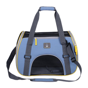 Zu e lu trasportino per cani alor denim medium fino 6 kg