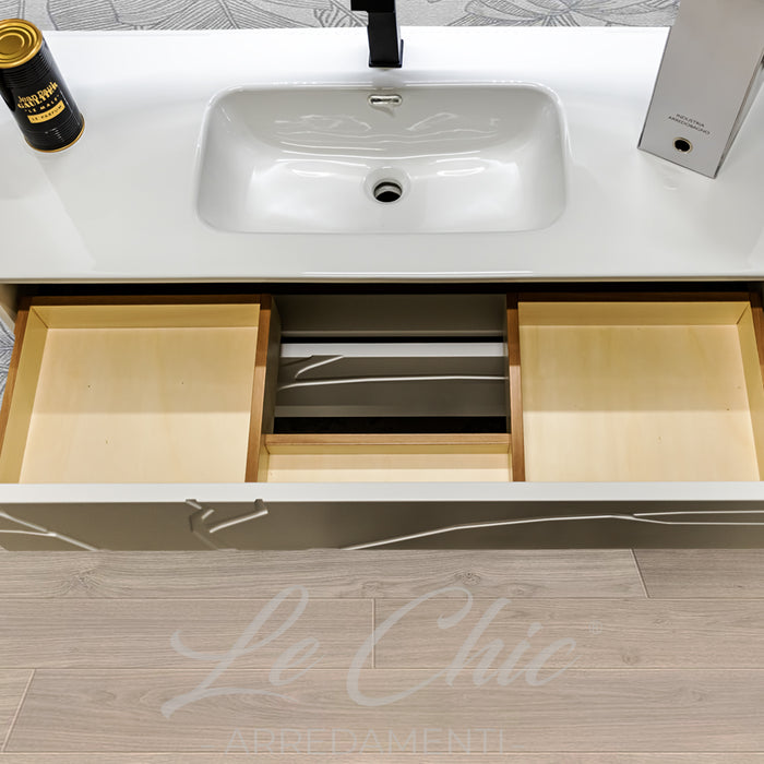 Set mobile bagno moderno - Senza colonne