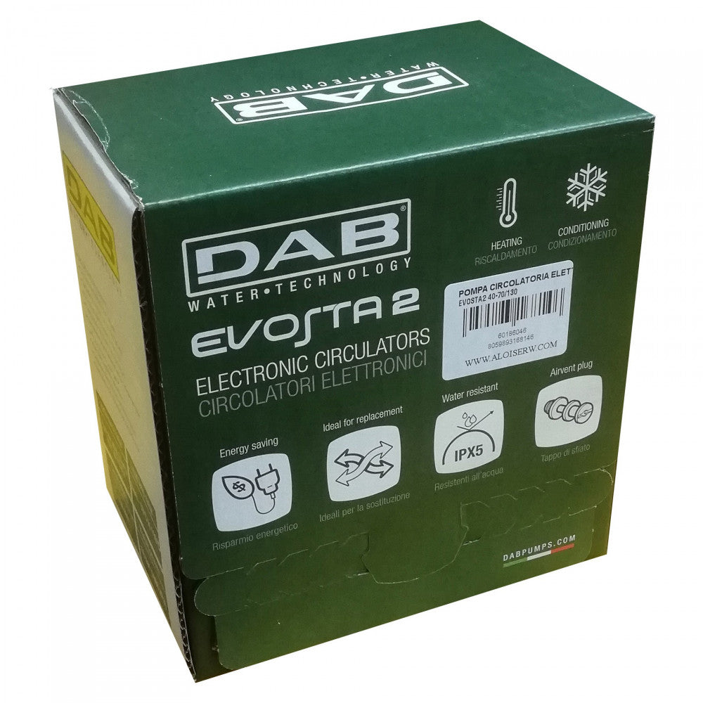 Dab evosta 2 circolatore elettronico 40-70/130