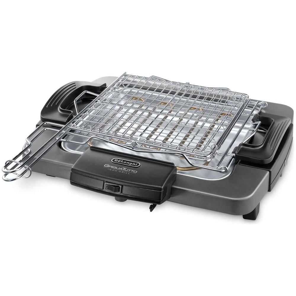 De longhi bq60. x griglia barbecue elettrica 28 x 27 cm potenza 1900 watt - 8004399260269