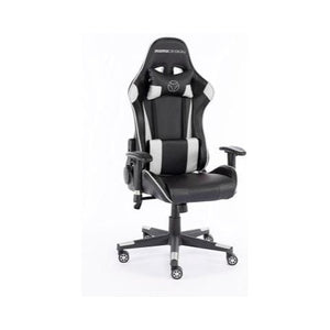 Momo sedia gaming md-gc005a-kw in ecopelle colore nero / bianco