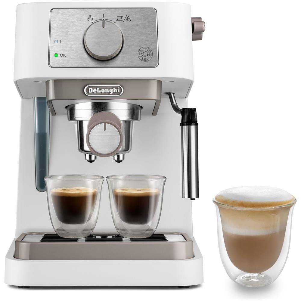 De longhi macchina per espresso ec260.w automatica /manuale capacità 1l potenza 1100w colore bianco - 8004399024175