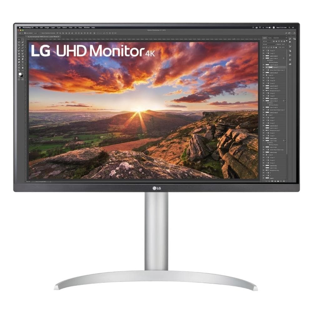 Lg 27up85np-w monitor pc 68,6 cm (27") 3840 x 2160 pixel 4k ultra hd led bianco - 27UP85NP-W.AEU