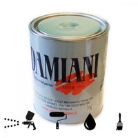 Damiani 1kg fondo protettivo antiruggine per ferro, colori nero