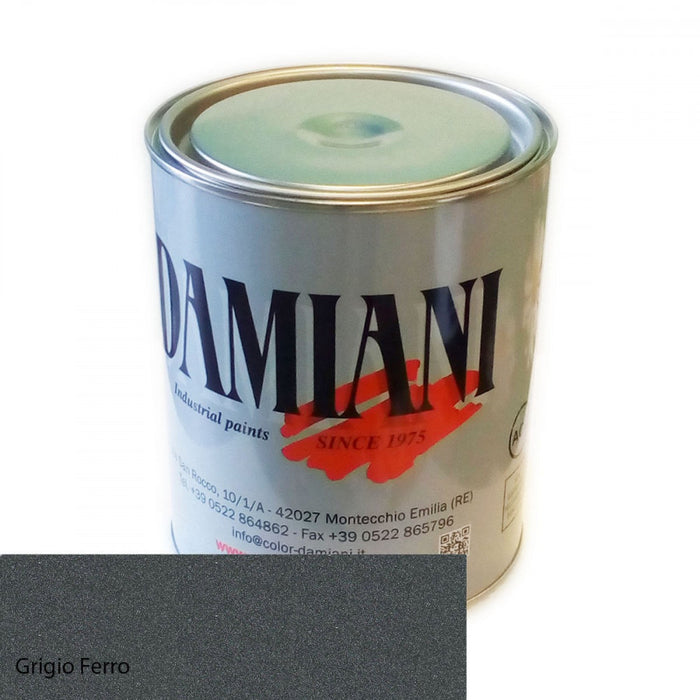 Damiani 1kg smalto ferromicaceo opaco a rapida essiccazione base nitro sintetica, colore  grigio ferro