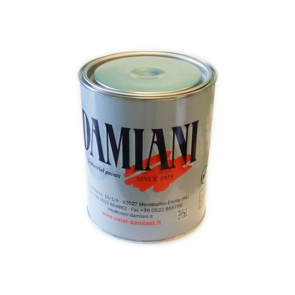 Damiani silicrom 1kg smalto alta temperatura tutti i ral 1000 - max 200°c, colore  ral 1034 - giallo pastello