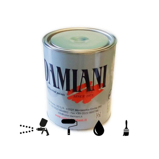 Damiani smalto 1kg base nitro sintetico tutti i ral 5000, brillantezza lucido, colore  ral 5024 - blu pastello