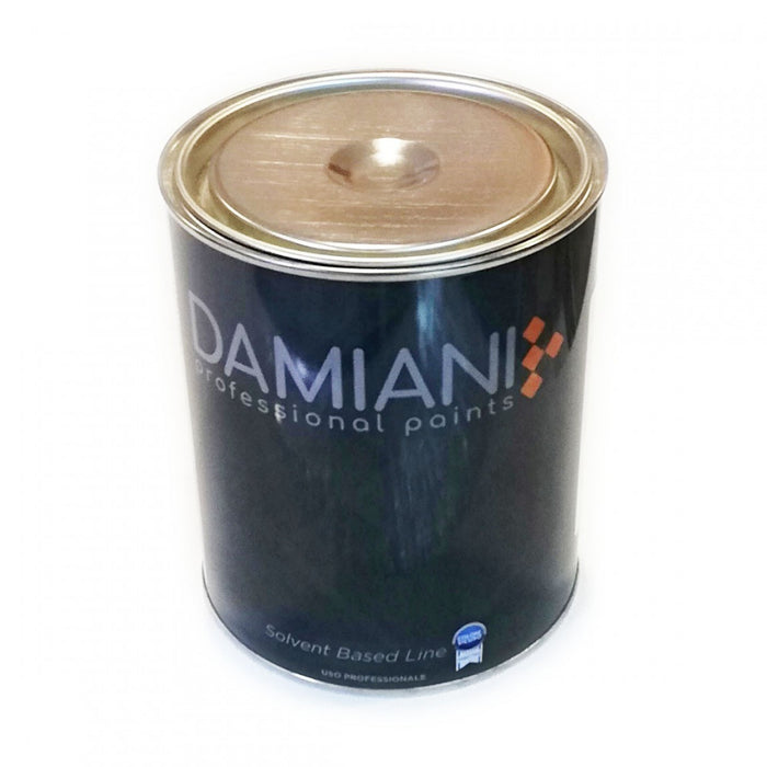 Damiani unimiox 1kg smalto ferro micaceo grana fine, colore  acciaio corten