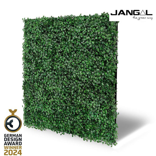 JANGAL Pannelli acustici Modulabili in FLORA sintetica ULTRAREALISTICA 52x52cm mod. DARK BUXUS