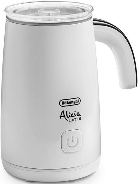 de'longhi emf2.w montalatte elettrico, rotante a 360Â°, 250ml, indicatore livello, impugnatura ergonomica, piedini antiscivolo, bianco