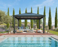 Gazebo in Alluminio Dallas  3.6X4.3 m