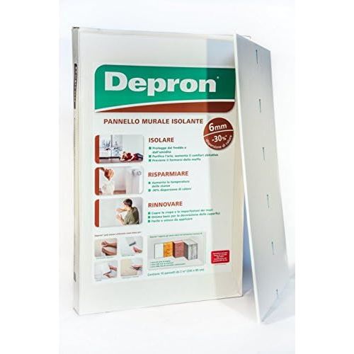 Pannello Isolante Depron 80 X 125 Cm - 9 Mm - 6 Mq