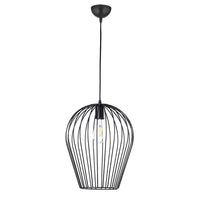 5004/Sn - Lampadario In Sospensione Derna Col. Nero