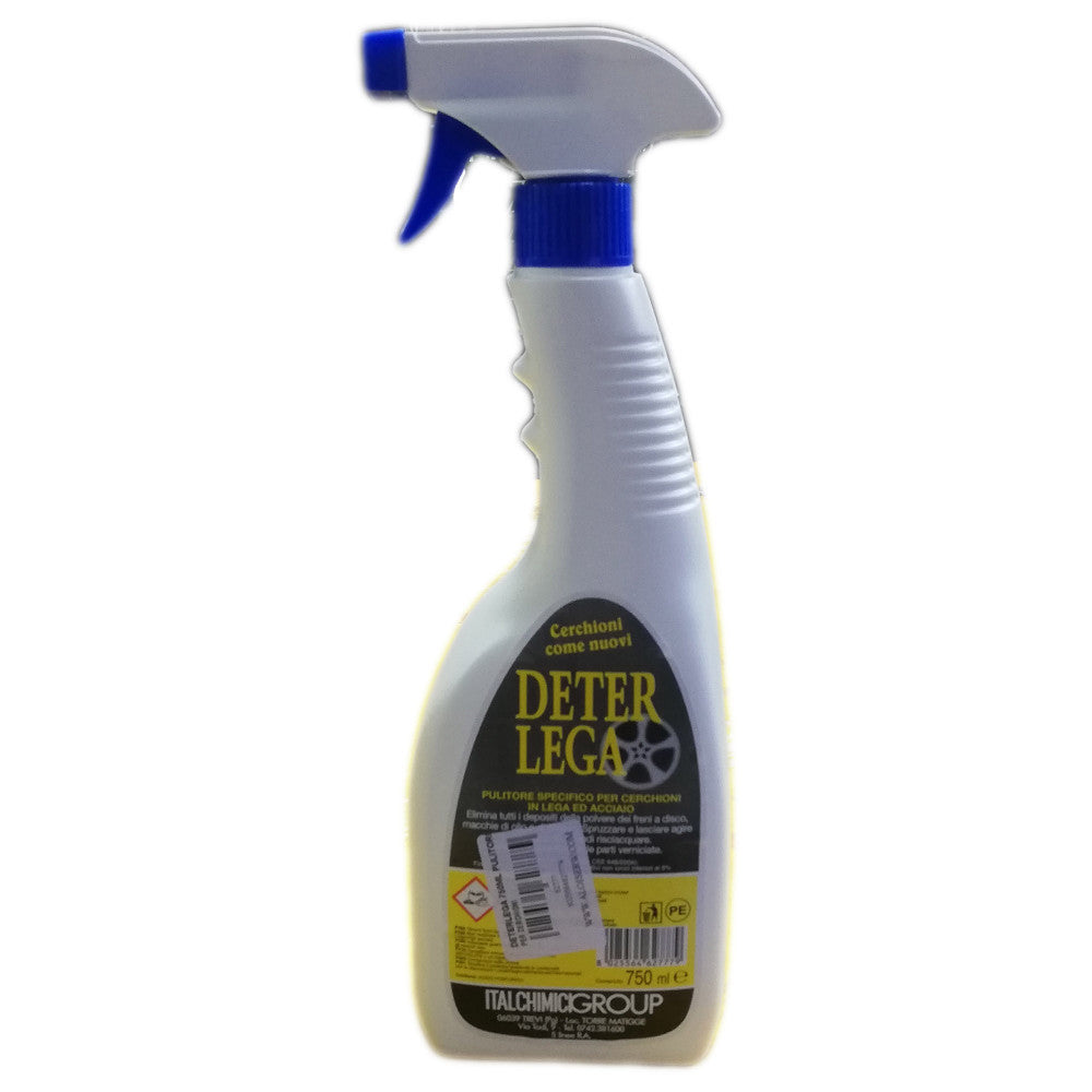 Deterlega spray 750ml pulitore per cerchioni in lega e acciaio