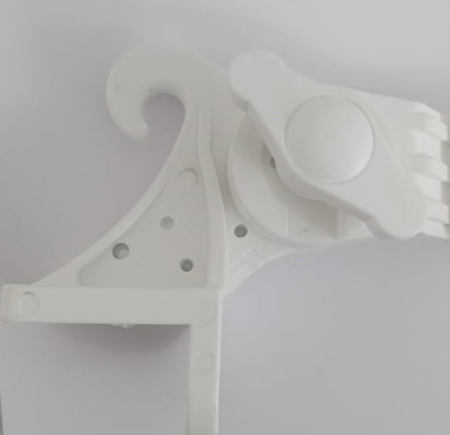 Braccetto per Tende da Sole in Alluminio Braccio Alluminio 50 cm Bianco