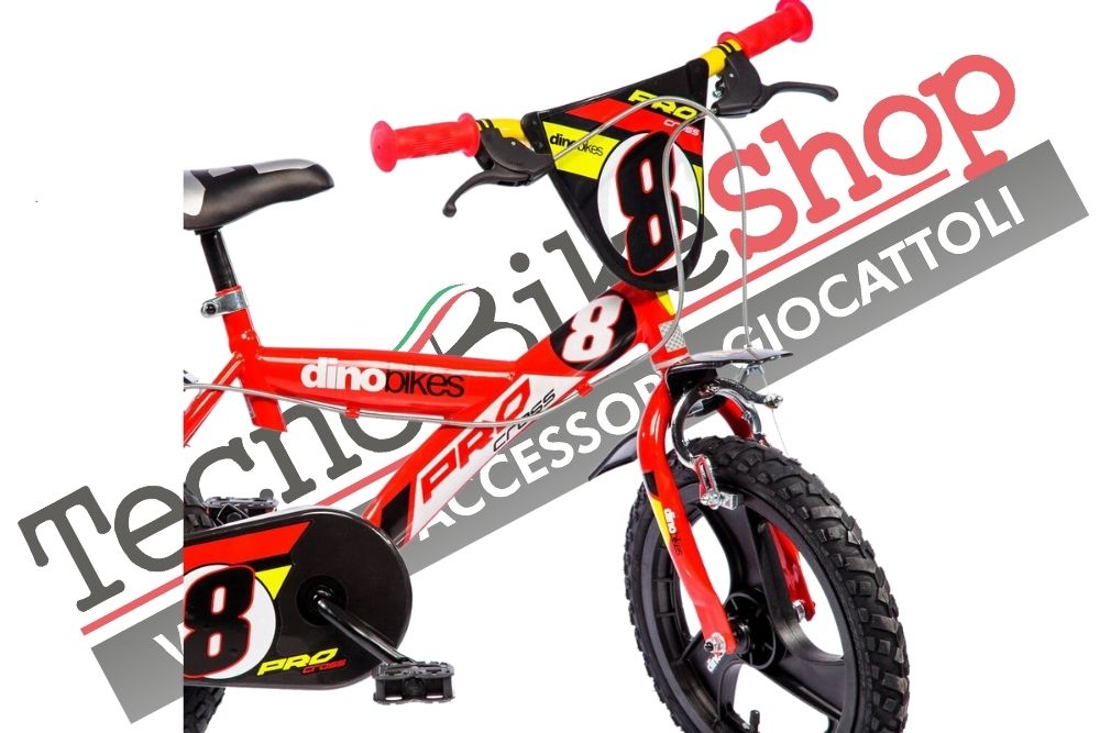 Bicicletta Bambino Dino Bikes Pro Cross 14 pollici