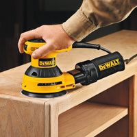 Dewalt 10pz disco abrasivo per levigatrice da 125mm con velcro, grana 40