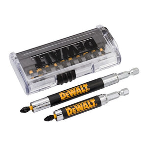 Dewalt extreme impact torsion 14pz set di portainserti e inserti