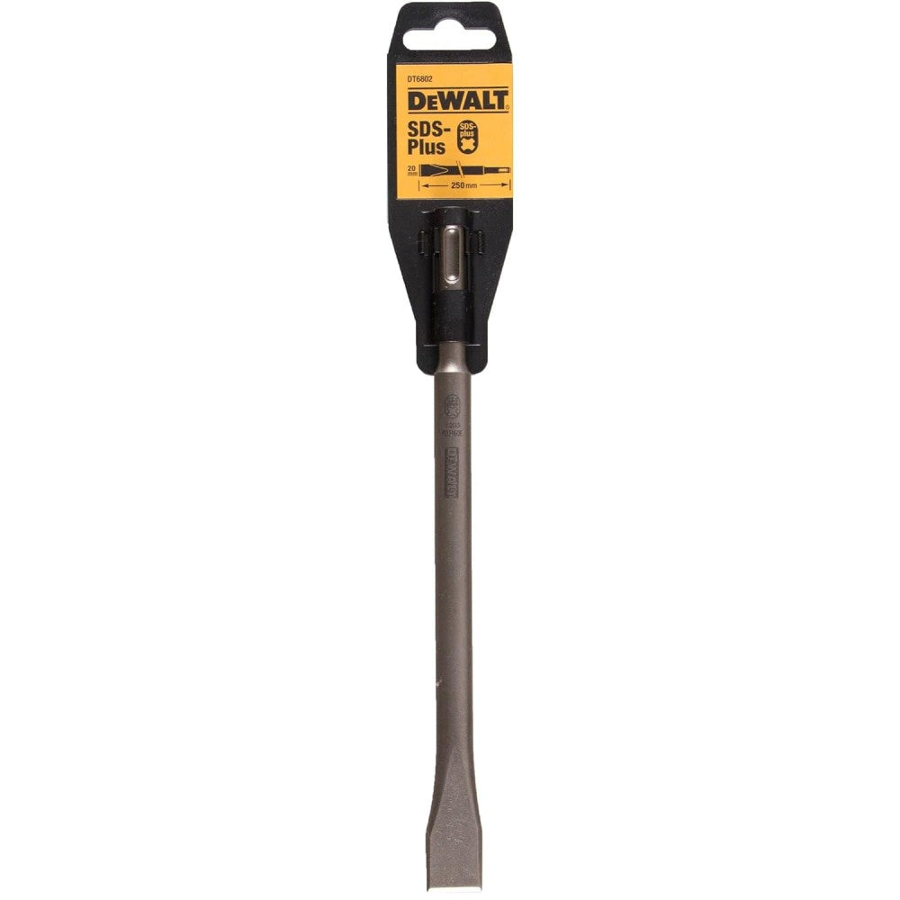 Dewalt scalpello punta piatta per tassellatore sds-plus - lunghezza 250mm