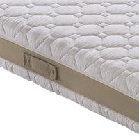 Materasso Matrimoniale 180x200 in memory foam, 3 strati, rivestimento sfoderabile, 5 cm di memory foam, 7 zone di comfort  