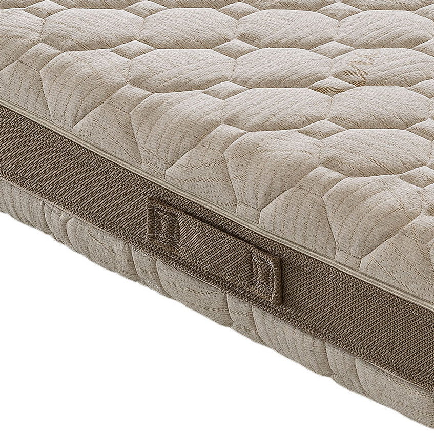 Materasso Matrimoniale 160x200 in memory foam, 3 strati, rivestimento sfoderabile, 5 cm di memory foam, 7 zone di comfort  