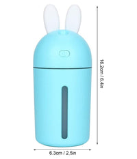 Diffusore Aromi Umidificatore 35ml/h Usb Luce Notturna Auto Casa Bunny Ny-3010         