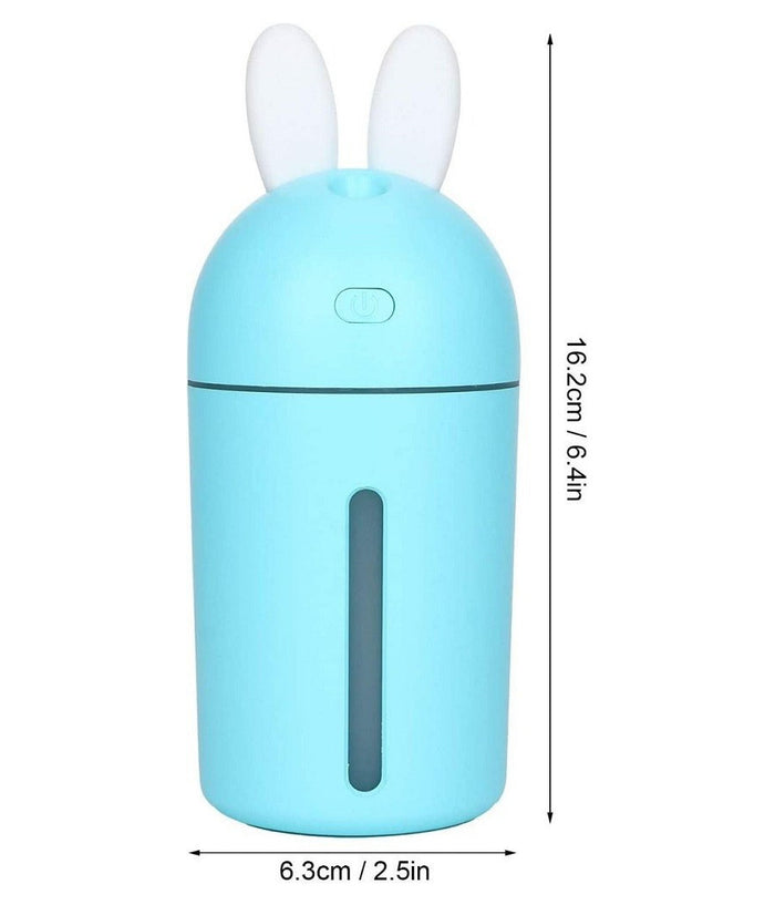 Diffusore Aromi Umidificatore 35ml/h Usb Luce Notturna Auto Casa Bunny Ny-3010         