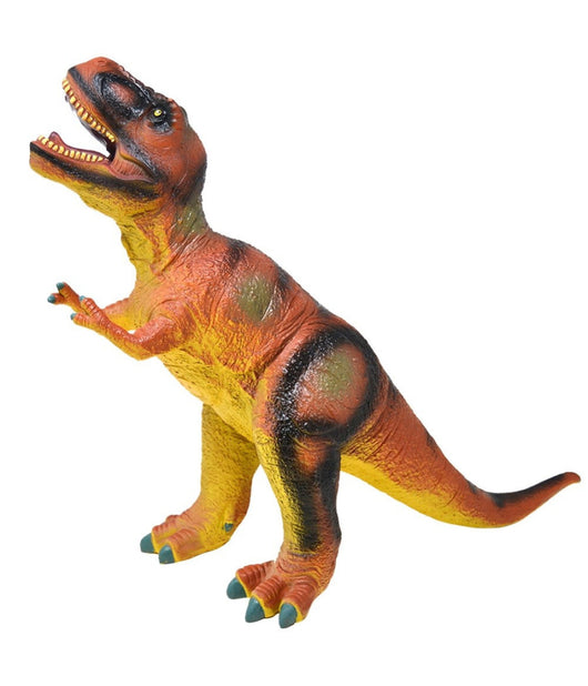 Dinosauro T Rex Gigante Grandezza 47cm In Gomma Dinosauri Giocattolo Bambini         