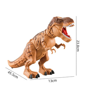 Dinosauro T Rex Gigante Con Suono E Luci  E Cammina Giocattolo Bambini 2 Colori         