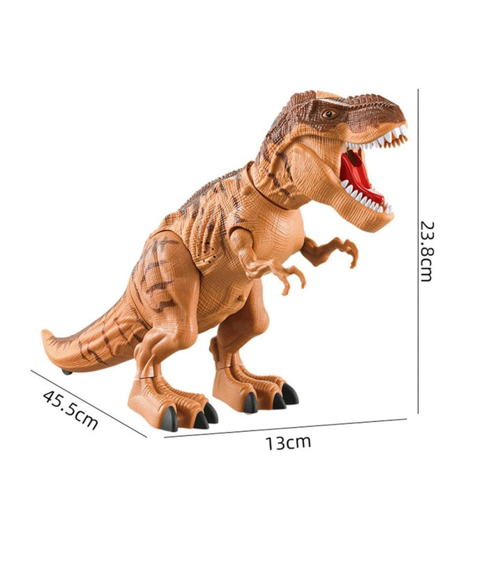 Dinosauro T Rex Gigante Con Suono E Luci  E Cammina Giocattolo Bambini 2 Colori         