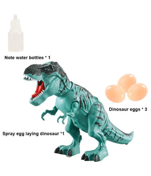 Dinosauro T Rex Gigante Con Suono E Luci  E Cammina Giocattolo Bambini 2 Colori         