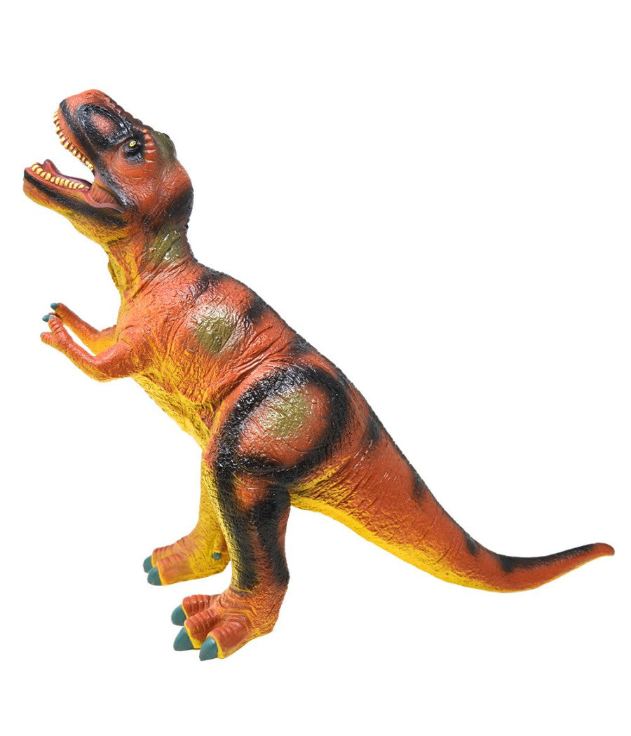 Dinosauro T Rex Gigante Grandezza 47cm In Gomma Dinosauri Giocattolo Bambini         