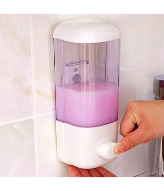 Dispenser Erogatore Per Sapone Liquido Contenitore A Muro Casa Negozio 500 Ml         