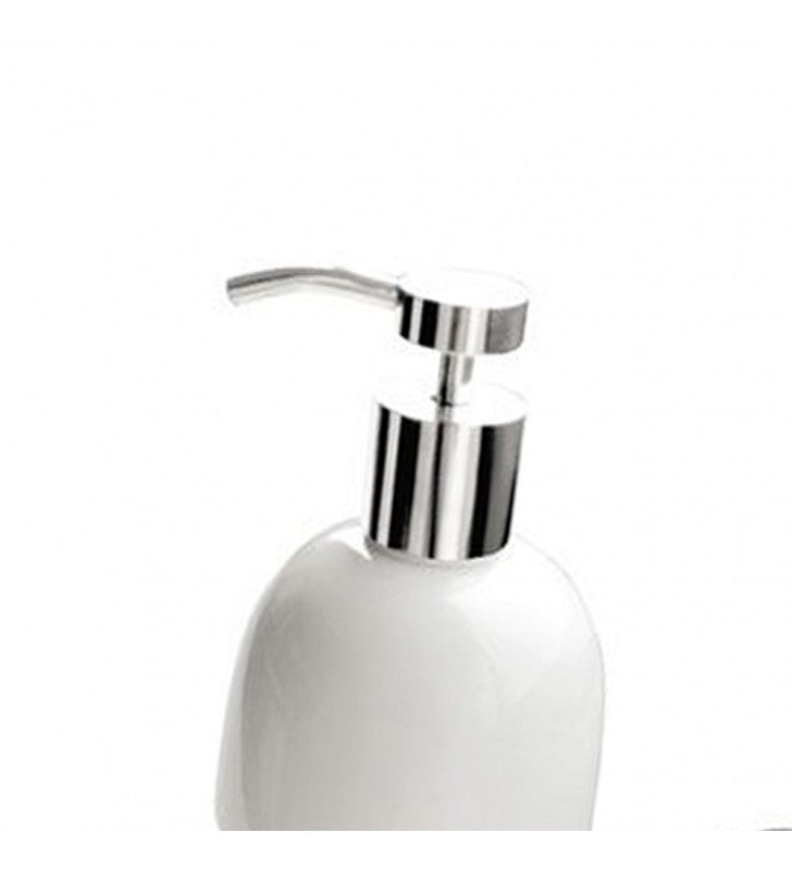 Bicchiere e dispenser sapone - serie minimal inox cod 76871