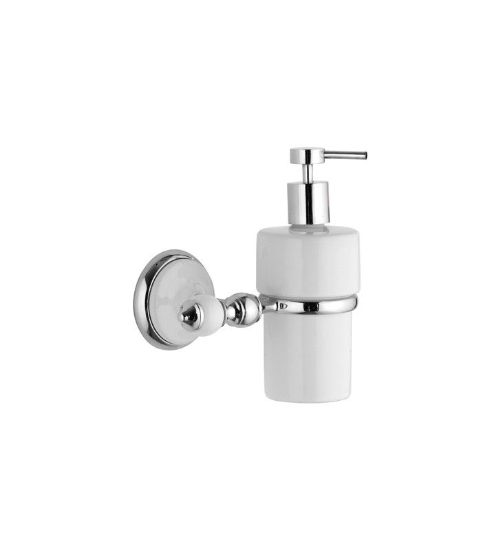 Dispenser in ceramica bianco - serie epoca cod 76831