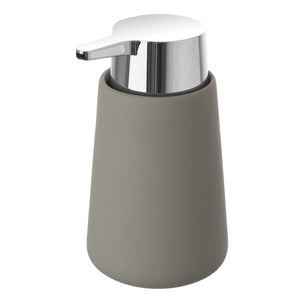 Dispenser Sapone Ceramica Grigio Arredo D'Appoggio