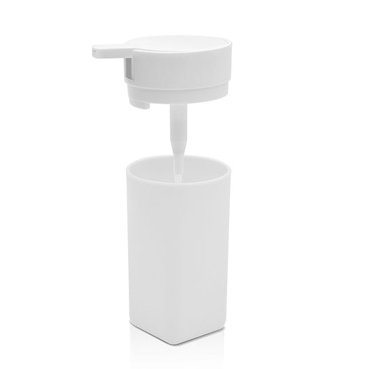 Dispenser sapone da appoggio bianco in abs Tender