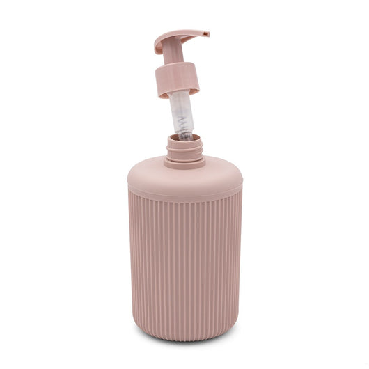 Dispenser sapone da appoggio rosa in plastica Ring