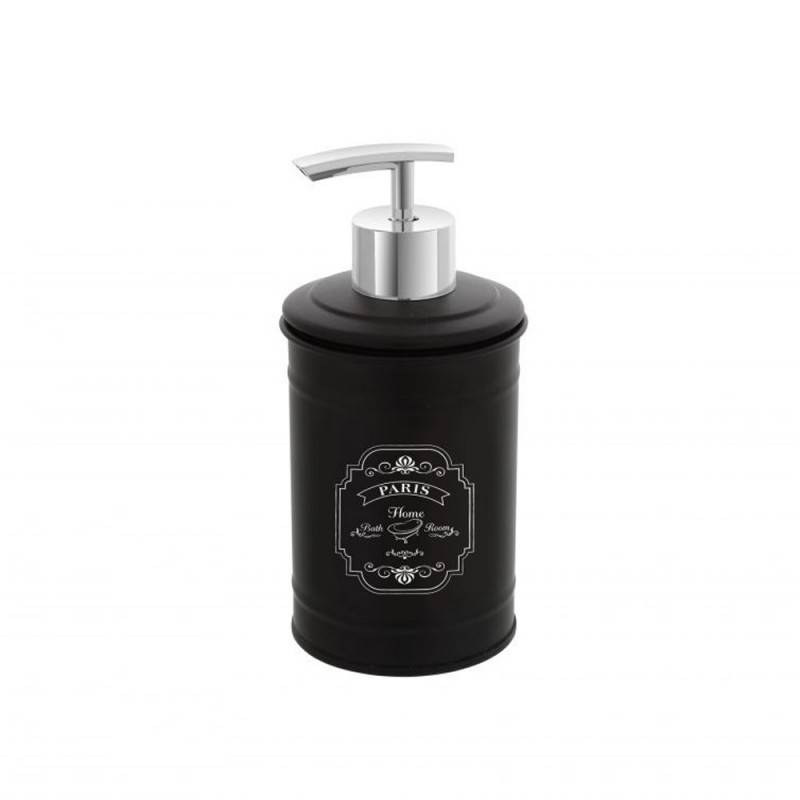 Dispenser sapone nero serie vintage cod 83354