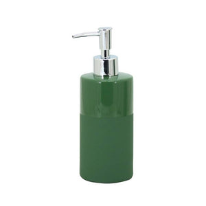 Dispenser verde scuro in ceramica - Serie Green cod 82331