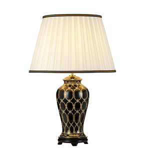 Lampada Da Scrivania Contemporanea Taipei Porcellana Oro 1 Luce E27