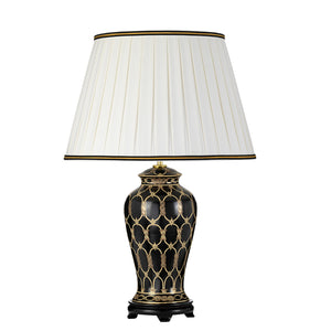 Lampada Da Scrivania Contemporanea Taipei Porcellana Oro 1 Luce E27