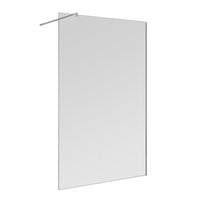 Doccia Walk-In 130 cm cristallo trasparente 6 mm H 200 cm Klug