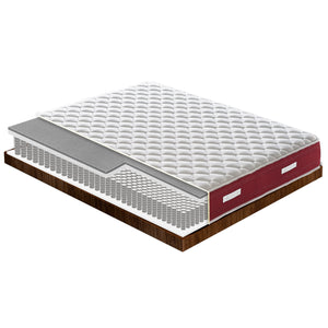 Materasso Piazza e Mezza 120x190 a Molle insacchettate e memory foam  9 zone differenziate   